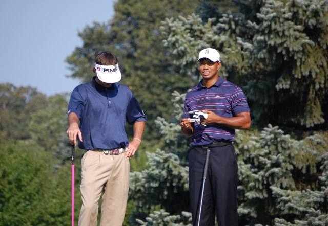 Tiger Woods and Bubba Watson